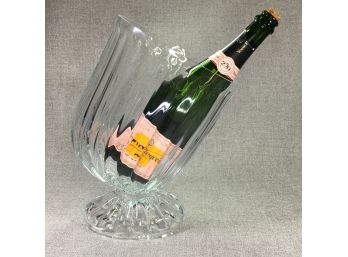Fabulous $229 Canted Champagne / Wine / Ice Bucket By GLOBAL VIEWS - Hand Made In Portugal - A STUNNER !