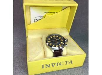 Fantastic Brand New $495 INVICTA Corduba Collection Chronograph Watch - Oversized With Box / Papers !