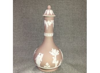 Rare Vintage / Antique WEDGWOOD Jasperware Scent / Perfume Bottle - Marked WEDGWOOD - ENGLAND