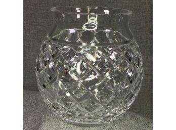 Wonderful Vintage WATERFORD Pineapple Vase - Older Gothic Mark - No Damage - Very Pretty Vase - Nice Vase !