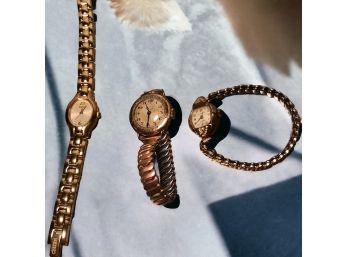 Trio Of Ladies Watches