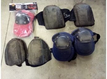 4 Pair Of Knee Pads - 1 Pr. New Western Safety - 2 Pr. McGuire Nicholas, 1 Pr. Unmarked