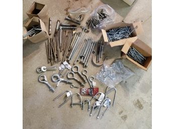 Large & Extra Large Bolts- Pipe U Bolts, Eye Bolts With Nuts, Large Spike Nails