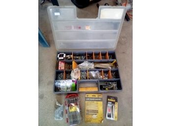 WorkForce Organizer 199 With Hardware, Unopened Shark Bites, Power Tool Accessory Kit & More!