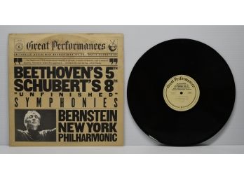 Great Performances Series: Leonard Bernstein - Beethoven's 5th & Schubert's 8th On CBS Records