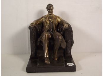 Bronze Lincoln Monument  Sculpture