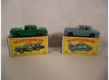 Lot Of Two (2) Vintage Matchbox Mint In Boxes - Lot 16