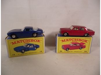 Lot Of Two (2) Vintage Matchbox Mint In Boxes - Lot 8