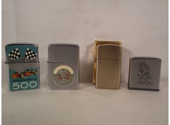 Vintage Lighter Lot Including Zippo