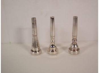 Lot Of Three (3) Instrument Mouthpieces