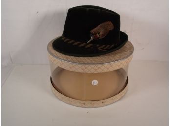 Vintage Stafford Club Hat With Case