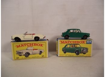 Lot Of Two (2) Vintage Matchbox Mint In Boxes - Lot 15