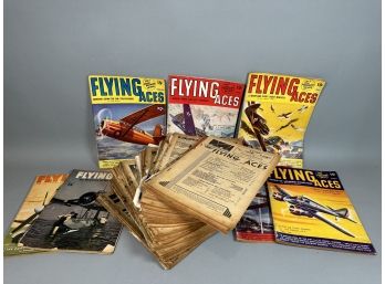 Vintage Flying Aces Magazines