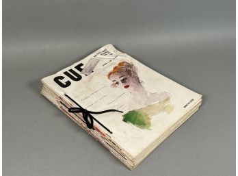 Vintage 1940s 'CUE' Magazines