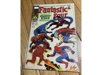 Silver Age FANTASTIC FOUR #73- 12 Cent Cover