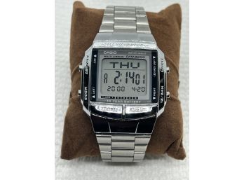 Vintage 1990s CASIO DATA BANK Digital Wristwatch- Excellent Condition