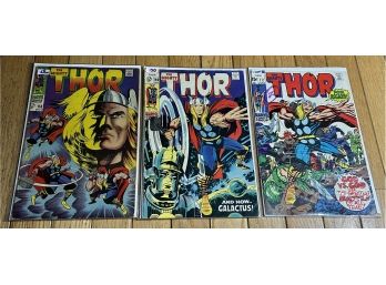 Vintage Silver Age Marvel THOR Comic Book Lot #2- 12 Cent Covers