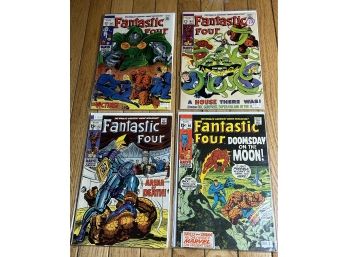 Silver Age FANTASTIC FOUR Comic Book Lot #2- 12 Cent Covers