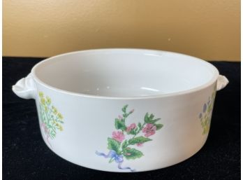 Floral Casserole Dish