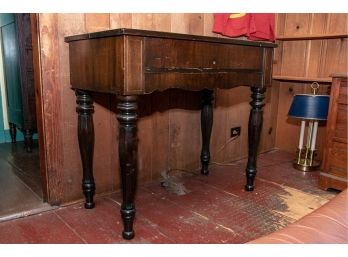 Antique Mahogany Piano Desk