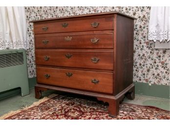 18th C. American Cherry  Chest Of Drawers, Ca. 1780