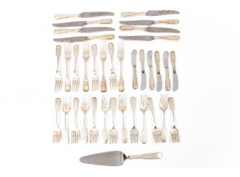 Partial Sterling Silver Flatware Service-  Gorham And Some Handwrought- 31.60 Troy Ozs.