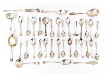 Large Mixed Group Sterling Silver Flatware- 32.10 Troy Ozs.