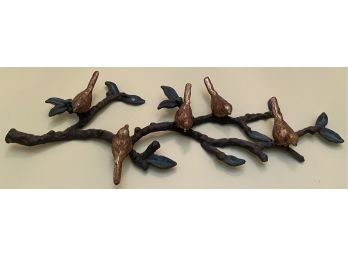 Iron Wall Bird Decor