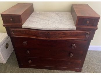 Vintage Marble Top Chest