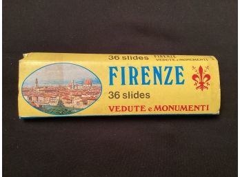 36 Vintage Color Kodak Slides Florence Italy Souvenir