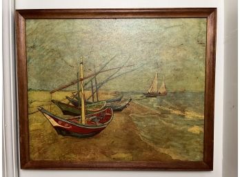 Framed Van Gogh Reproduction