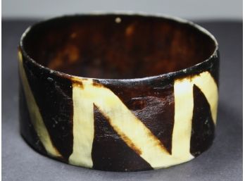 Designer Artisan 'N' Decorated Paper Mache Bangle Bracelet