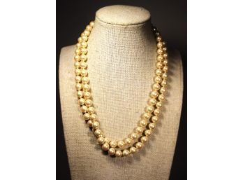 34' Long Marvella Simulated Pearl Necklace