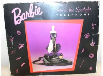 Vintage Barbie Solo In The Spot Light Telephone 1995 In Box