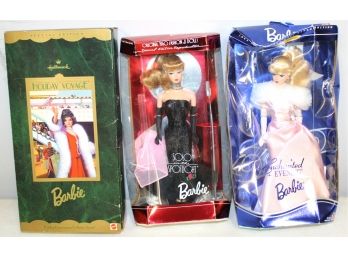 Vintage Lot Of 3 Barbie Dolls
