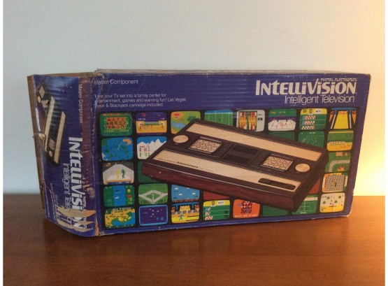 Vintage Video Gaming Intellivision With Box