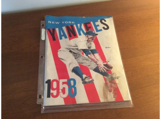 1958 Yankees Book