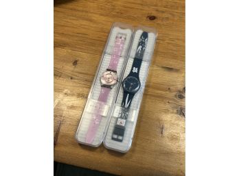 Pair Of Swatch Watches - New In Box