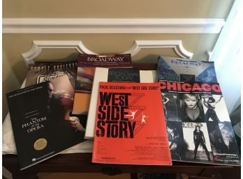 Collection Of Broadway Music Books For Piano