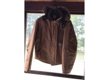 Men’s Carhartt XL Heavy Duty Jacket With Detachable Hood