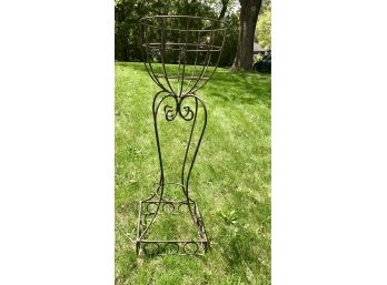 Exquisite Large Well Made Metal Plant Stand