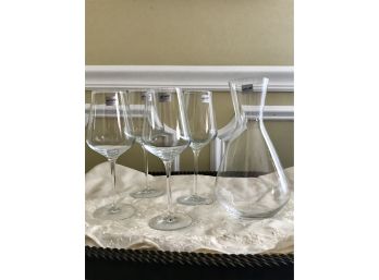 5 Piece Vivio Wine Glass Set