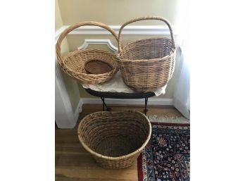 Nice 4 Piece Collection Of Baskets