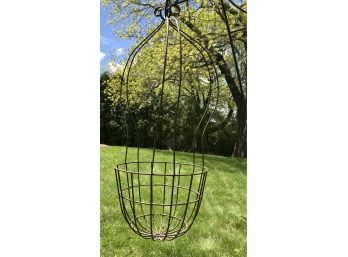 Huge Amazing Hanging Metal Basket For Plants And Flowers 2 Of 2