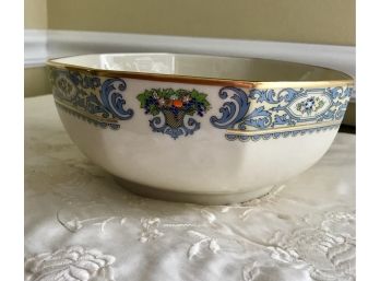 Vintage Lenox “ The Autumn “ Serving Bowl And Sugar / Creamer Set