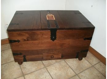Storage Trunk - Made Of Mango Wood For Wine Or Whatever (from Pier One)