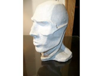 VERY COOL Indian Bust (Plaster I Believe) Super Interesting Piece