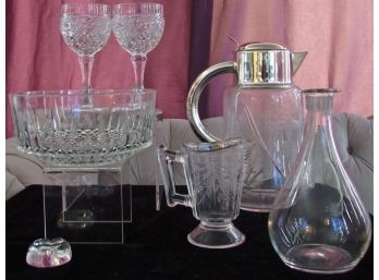 Glass & Crystal Lot - Including Val St. Lambert (VALUED $250+)
