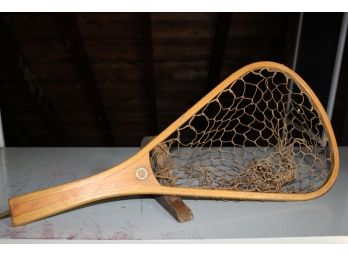 20' Vintage Cortland Line Co. Wood Fishing Net