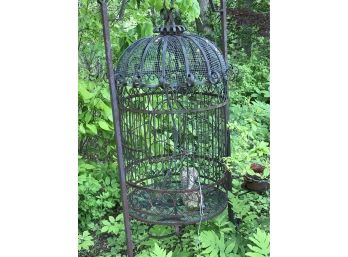 Garden Bird Cage Planter